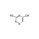 3-Mercapto-1,2,4-triazin-5-ol