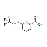 6-(2,2,2-Trifluoroethoxy)picolinic Acid