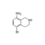 5-Bromo-1,2,3,4-tetrahydroisoquinolin-8-amine