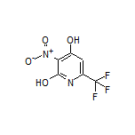 3-Nitro-6-(trifluoromethyl)pyridine-2,4-diol