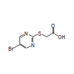 2-[(5-Bromopyrimidin-2-yl)thio]acetic Acid