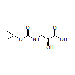 (S)-3-(Boc-amino)-2-hydroxypropanoic Acid