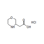 2-(Morpholin-3-yl)acetic Acid Hydrochloride