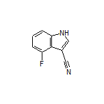 4-Fluoro-1H-indole-3-carbonitrile