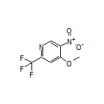 4-Methoxy-5-nitro-2-(trifluoromethyl)pyridine