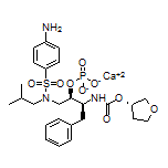 Calcium (2R,3S)-1-(4-Amino-N-isobutylphenylsulfonamido)-4-phenyl-3-[[[[(S)-tetrahydrofuran-3-yl]oxy]carbonyl]amino]-2-butyl Phosphate