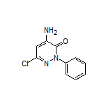 4-Amino-6-chloro-2-phenylpyridazin-3(2H)-one