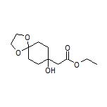 Ethyl 2-(8-Hydroxy-1,4-dioxaspiro[4.5]decan-8-yl)acetate
