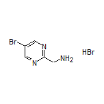 (5-Bromo-2-pyrimidinyl)methanamine Hydrobromide