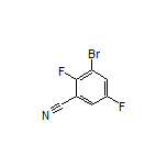 3-Bromo-2,5-difluorobenzonitrile