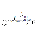 (R)-3-(Cbz-amino)-4-(Boc-amino)butanoic Acid