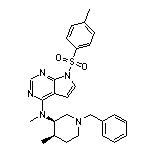 N-[(3R,4R)-1-Benzyl-4-methylpiperidin-3-yl]-N-methyl-7-tosyl-7H-pyrrolo[2,3-d]pyrimidin-4-amine