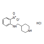 2-Nitro-N-(4-piperidylmethyl)aniline Hydrochloride
