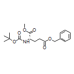 5-Benzyl 1-Methyl (S)-2-(Boc-amino)pentanedioate