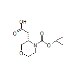 (S)-2-(4-Boc-3-morpholinyl)acetic Acid
