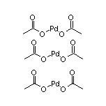 Hexakis(acetate)tripalladium(II)