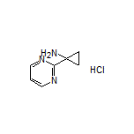 1-(2-Pyrimidinyl)cyclopropanamine Hydrochloride