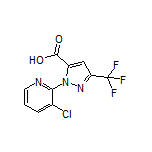 1-(3-Chloropyridin-2-yl)-3-(trifluoromethyl)-1H-pyrazole-5-carboxylic Acid