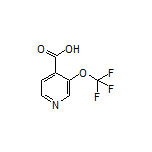 3-(Trifluoromethoxy)isonicotinic Acid