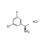 (R)-1-(3-Chloro-5-fluorophenyl)ethanamine Hydrochloride