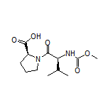 N-(Methoxycarbonyl)-L-valyl-L-proline