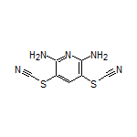 3,5-Dithiocyanatopyridine-2,6-diamine