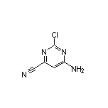 6-Amino-2-chloropyrimidine-4-carbonitrile
