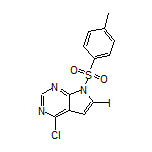 4-Chloro-6-iodo-7-tosyl-7H-pyrrolo[2,3-d]pyrimidine