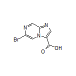 6-Bromoimidazo[1,2-a]pyrazine-3-carboxylic Acid