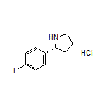(R)-2-(4-Fluorophenyl)pyrrolidine Hydrochloride