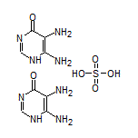 5,6-Diaminopyrimidin-4(1H)-one Hemisulfate
