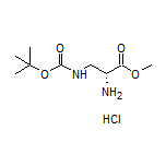Methyl (R)-3-(Boc-amino)-2-aminopropanoate Hydrochloride