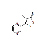 4-Methyl-5-(pyrazin-2-yl)-3H-1,2-dithiole-3-thione