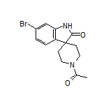 1’-Acetyl-6-bromospiro[indoline-3,4’-piperidin]-2-one
