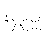 3-Iodo-4,5,7,8-Tetrahydro-1H-1,2,6-Triaza-Azulene-6-Carboxylic Acid Tert-Butyl Ester