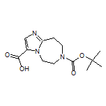 7-Boc-6,7,8,9-tetrahydro-5H-imidazo[1,2-a][1,4]diazepine-3-carboxylic Acid