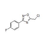 5-(Chloromethyl)-3-(4-fluorophenyl)-1,2,4-oxadiazole