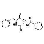 (S)-2-(2-Benzamidoacetamido)-3-phenylpropanoic Acid
