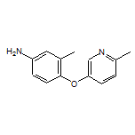 3-Methyl-4-[(6-methylpyridin-3-yl)oxy]aniline