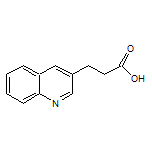 3-(Quinolin-3-yl)propanoic Acid