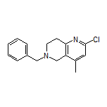 6-Benzyl-2-chloro-4-methyl-5,6,7,8-tetrahydro-1,6-naphthyridine