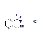 N-Methyl-1-[3-(trifluoromethyl)pyridin-2-yl]methanamine Hydrochloride