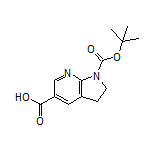 1-Boc-2,3-dihydro-7-azaindole-5-carboxylic Acid
