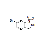 6-Bromo-2,3-dihydrobenzo[d]isothiazole 1,1-Dioxide