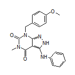 7-(4-Methoxybenzyl)-5-methyl-3-(phenylamino)-2H-pyrazolo[3,4-d]pyrimidine-4,6(5H,7H)-dione