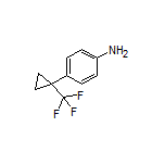 4-[1-(Trifluoromethyl)cyclopropyl]aniline