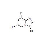 3,6-Dibromo-8-fluoroimidazo[1,2-a]pyridine
