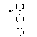 tert-Butyl 1-(3-Amino-5-fluoropyridin-4-yl)piperidine-4-carboxylate