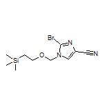 2-Bromo-1-[[2-(trimethylsilyl)ethoxy]methyl]-1H-imidazole-4-carbonitrile