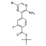 Tert-Butyl 4-(3-Amino-6-Bromopyrazin-2-Yl)-2-Fluorobenzoate